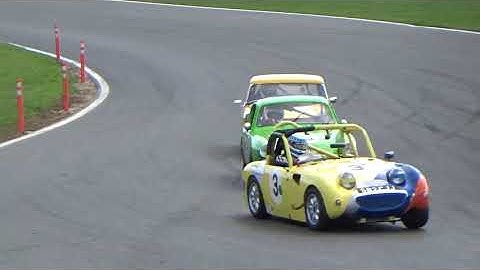 MGCC Lackford Engineering MG Midget & Sprite Challenge Race 1 Snetterton
