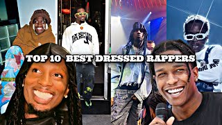 Top 10 BEST DRESSED Rappers