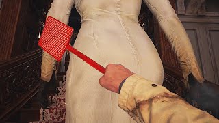 Spanking Lady Dimitrescu | Resident Evil 8 Village Reaction | Fly Swatter mod