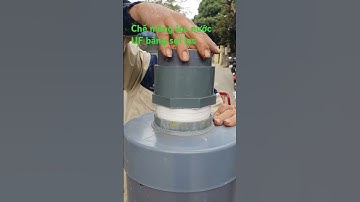 Chế màng lọc nước UF lọc cặn bẩn tạp chất vi khuẩn cho gia đình