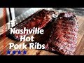 Nashville Hot Pork Ribs on the Pit Barrel Cooker