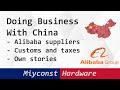 🇬🇧 Business with China – Alibaba suppliers, import into EU and taxes, personal experience