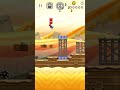 Mario Run Gameplay - Land of Spikes - Game Over