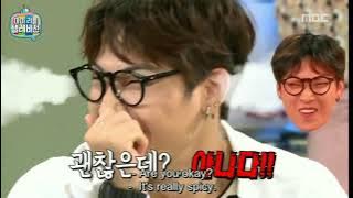 [ENG SUB] GOT7 JB & Jinyoung Tasting Fei's (Miss A) cooking on My Little Television | Part 05