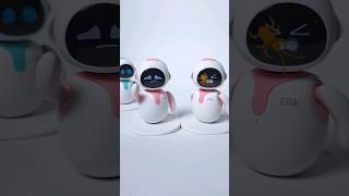 Two Eilik robots bug hunt 🪲🤣