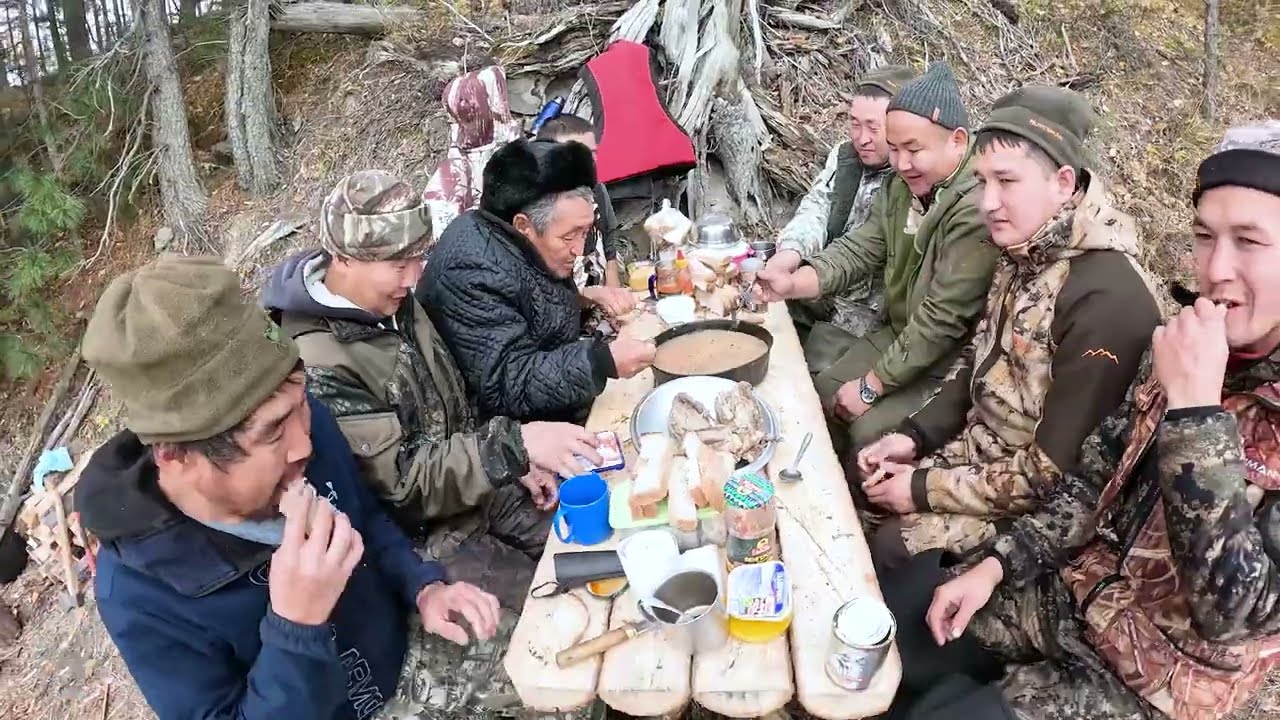 Строительство избушки осень-весна 2024-2025 год. Охота и Рыбалка в Юго-Западной Якутии.