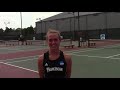 Franciscan womens tennis ncaa 1st round press conference