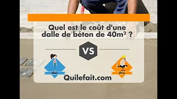 Comment faire 3 m3 de béton ?