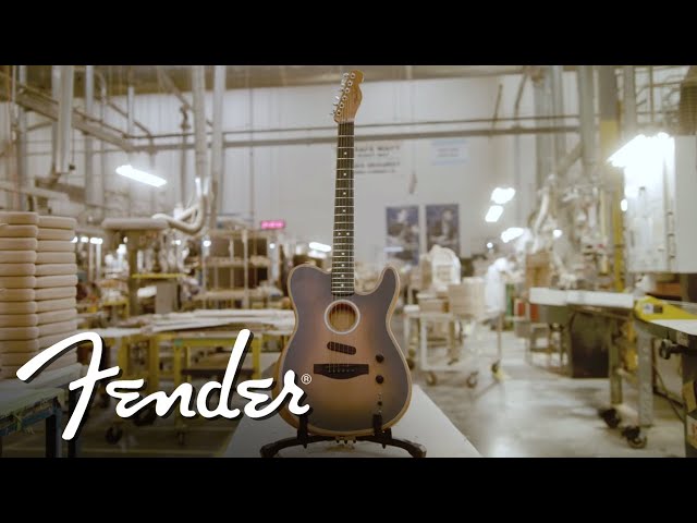 The Making of The American Acoustasonic Telecaster | Fender - YouTube