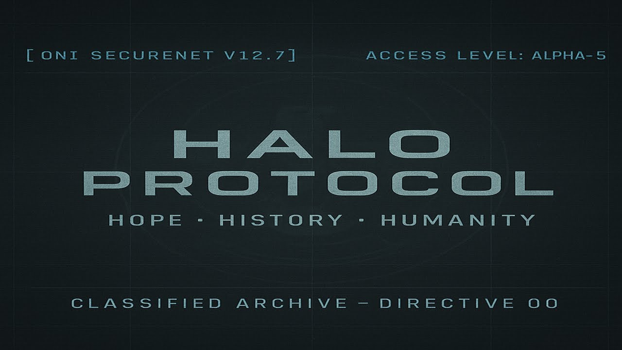 Halo Protocol - Directive 00: Introduction - YouTube
