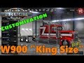 American Truck Simulator: Mods | 1990 Kenworth W900 "King Size" FULL CUSTOMIZATION