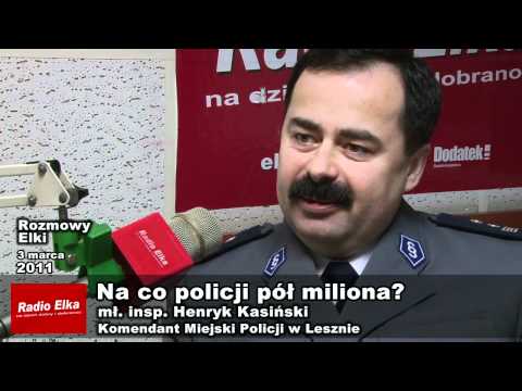 Na co policji pół miliona - komendant Henryk Kasiński w Rozmowach Elki