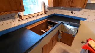 Countertop Resurfacing With Daisch LuxROCK