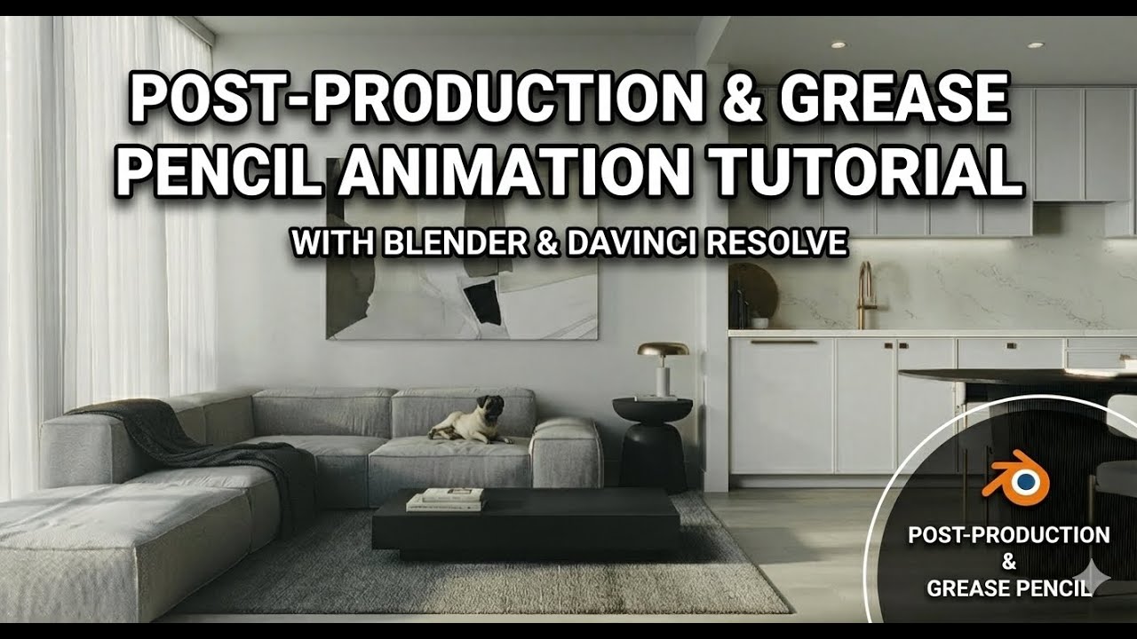 From Raw Render to Photorealism: ArchViz Post-Production Tutorial - YouTube