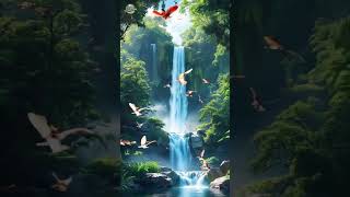 Nature's Symphony The Beauty of Waterfalls & Relaxing Water Sounds Part 8 #asmrsounds #shorts
