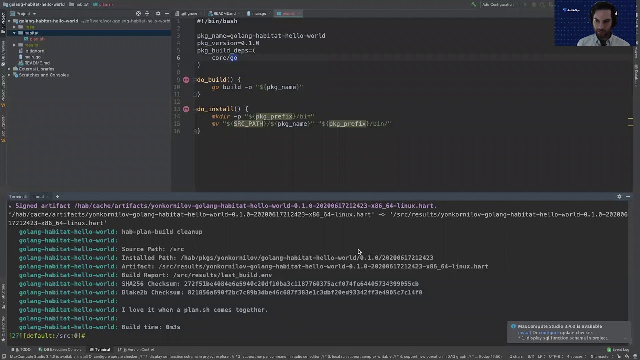 Writing a Chef Habitat Package