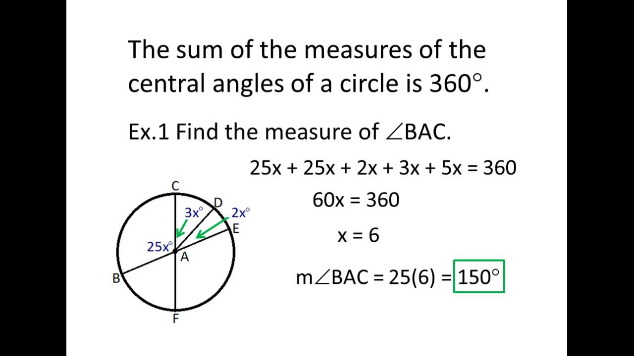 geometry 10 2 angles and arcs powerpoint youtube angles powerpoint