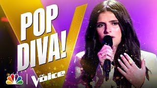 Bella DeNapoli Puts Her Own Spin on Danity Kane's 'Damaged' | The Voice Blind Auditions 2021