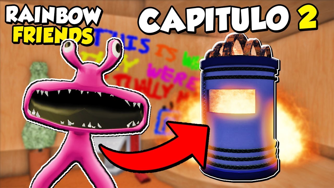 ELES VOLTARAM COM MAIS AMIGOS COLORIDOS 😮 (RAINBOW FRIENDS) Capitulo 2-  ROBLOX 