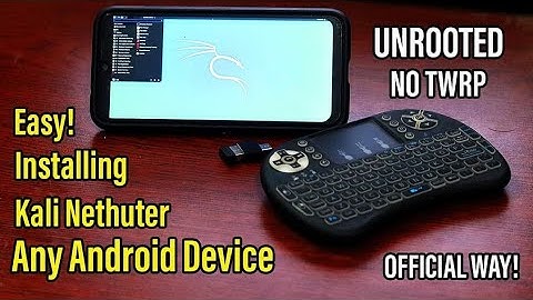 How To Install Kali Linux on Any Android Phone Without Root! Making Kali Linux NetHunter Phone!