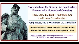 "Stories behind the Stones: A Local History Evening with Homestead Cemetery"