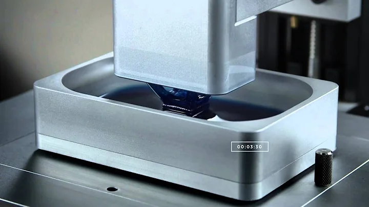 Carbon3D's Super Fast 3D Printer Printing an Eiffel Tower