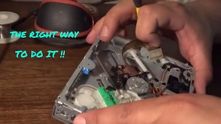 how to clean cd player laser lens -laser lens cleaning