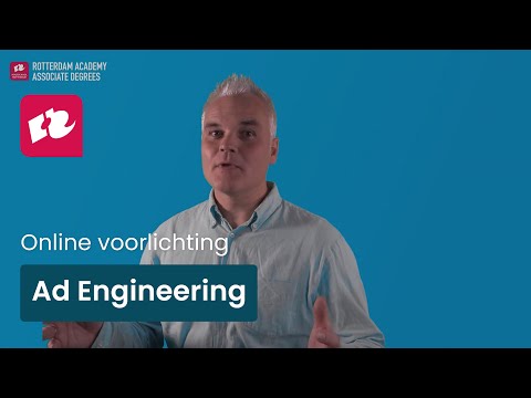 Online voorlichting Ad Engineering | Hogeschool Rotterdam