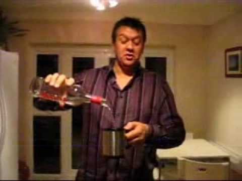 self stirring mug experiment - mug + vodka = explosion