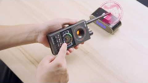 Detector for Hidden Camera, GPS Tracker, RF Signal & Bug