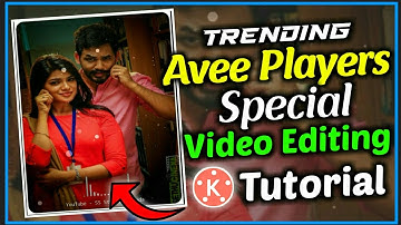 Avee Players Status Video Editing Tutorial | Trending Template Kannada | Editing Tutorial | Editing