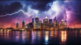 Harmonious Thunder and Gentle Rainfall in a 3 - Hour Blissful Symphony for Calm and Tranquility