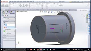 How to Solidwork mechanical work | extruded cut solidwork drawing | Multi thickness shell solidwork