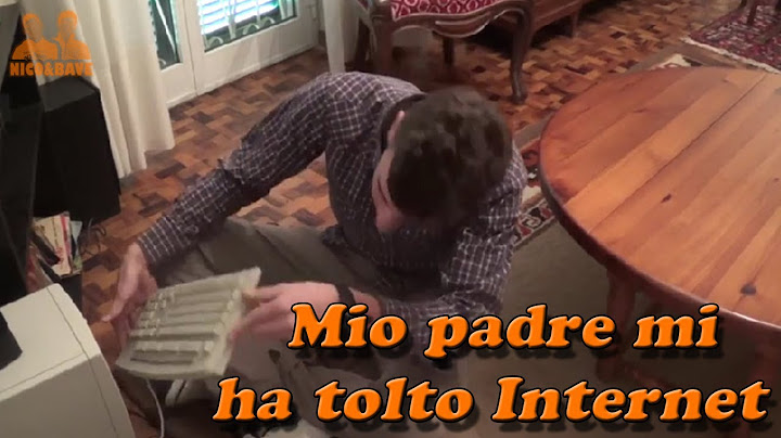 MIO PADRE MI HA TOLTO INTERNET