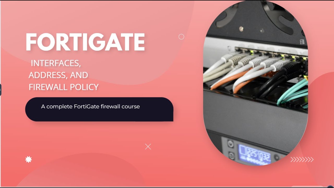 FortiGate Firewall Fundamentals | Interfaces, Services & Policies