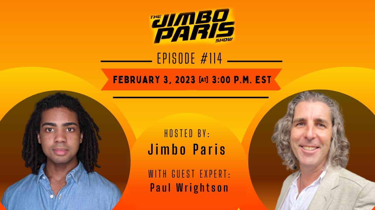 The Jimbo Paris Show #114 with Paul Wrightson The Jimbo Paris Show #114 with Paul Wrightson