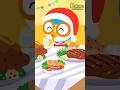 Pororo Christmas Party with Friends🎁| Christmas Song #pororo #shorts #christmas