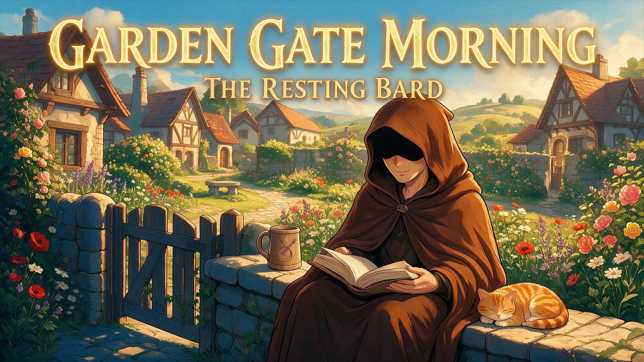Garden Gate Morning ☀️ Cozy Medieval Fantasy Music for a Gentle Morning