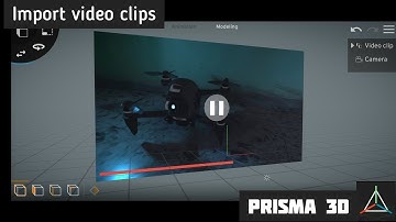 Videoclips importeren in Prisma 3D - Animatie-tutorial
