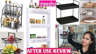 Meesho Space Saving Kitchen Racks and OrganizersHonest review after useWorth buying?#meeshokitchen