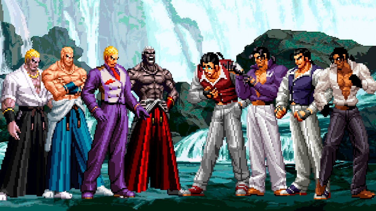 [KOF Mugen] Geese Team vs Robert Garcia Team