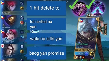 Moonton Thank You For This 1 Hit Build For Julian | Top Global Julian Gameplay 1 Hit Build - MLBB