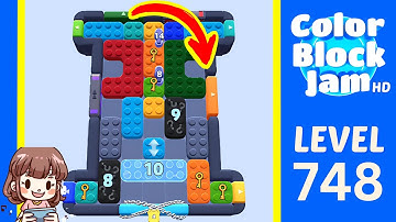 Color Block Jam Level 746 (748) Solution Walkthrough
