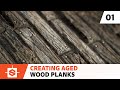 Aged Wood Planks: 01 -  Creating the wood pattern