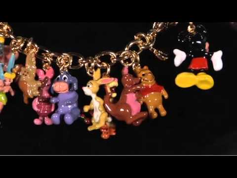 Disney BaubleBar Bracelet - Mickey & Minnie Holiday Charm