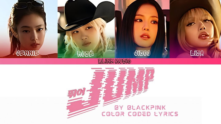 BLACKPINK - " JUMP " Lyrics ( Color Coded Lyrics )
