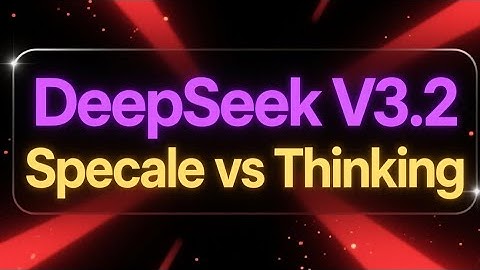 DeepSeek V3.2 Speciale vs. Denken