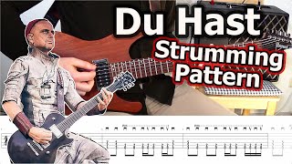 Rammstein - Du Hast Strumming Pattern | Guitar Tabs Tutorial