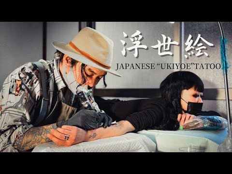 《Vlog》世にも珍しい“浮世絵”のTATTOOを彫りに行ってみた/AYA SATO getting JAPANESE “UKIYOE” TATOO!!!