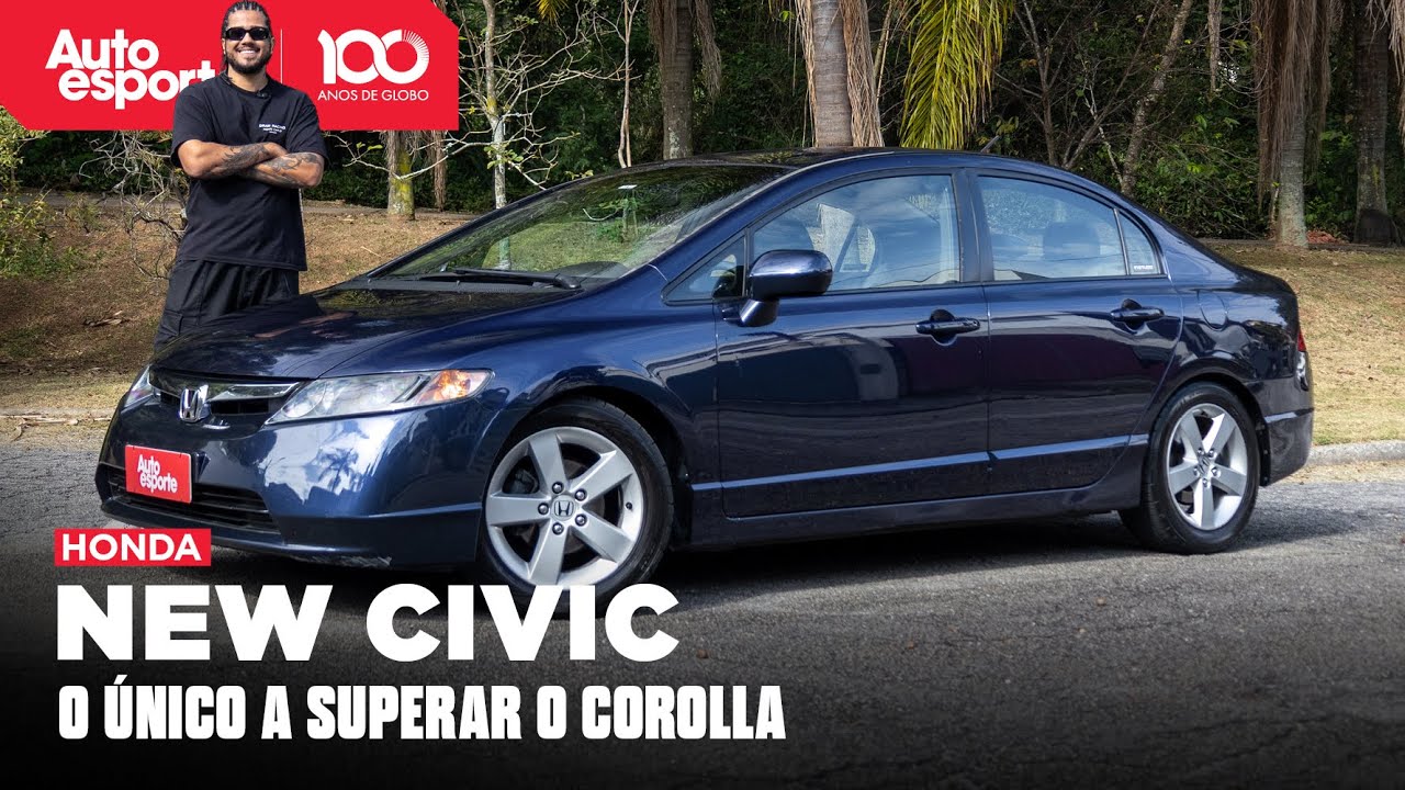 Honda NEW CIVIC foi ÍCONE DE DESIGN e continua uma NAVE ATÉ HOJE